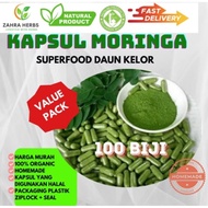 KAPSUL MORINGGA ORGANIK 100BIJI JIMAT
