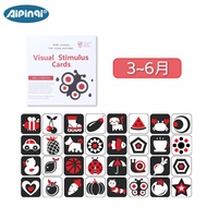 Aipinqi Baby Visual Stimulating Card Training Newborn Early Education Card Baby Tracking Card Ready 