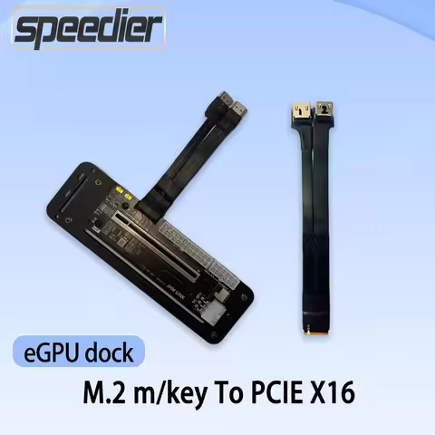Laptop External Graphics Dock eGPU M.2 M key To Pcie X16 Adapter Gpu for NUC ITX STX Notebook PC Gam