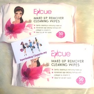 Excue makeup remover cleaning wipes