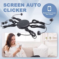 1 set alat klik skrin telefon ABS hitam untuk memberikan suka secara automatik dalam siaran langsung