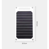 10W Portable Solar Panel, Outdoor Camping Portable Emergency Charging Solar Panel 5V USB Port