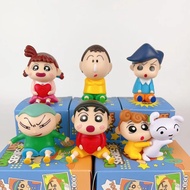 6 Nohara Shinnosuke Crayon Shin-Chan Series Snot Starman Dumb Shin-Chan Figure Toy Doll Model