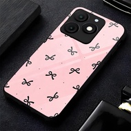 Softcase Glass Glossy Shiny Glass for ITEL A50 - ITEL A70 - Latest ITEL A90 - Fashion PITA PATTERN -