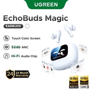 【LCD Touch Screen 】UGREEN EchoBuds LDAC Hi-Res Magic Hybrid Active Noise-Cancelling(ANC) Earbuds com