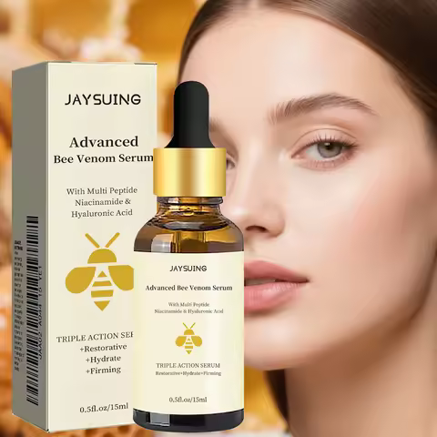 1/2/3pcs Advanced Bee Venom Serum Moisturizing Anti Aging Reduce Fine Line Damaged Skin Repair Facia