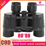 60x60 3000M Waterproof High Power Definition Night Vision Berburu Teropong Teleskop Bermata Tele 80*80-intl