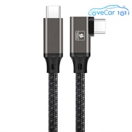 สายเคเบิลลิงค์ PD100W 90องศาข้อศอก5/10Gbps USB3.1ถ่ายโอนข้อมูลหูฟัง VR Gen2ความเป็นจริงเสมือน VR สาย