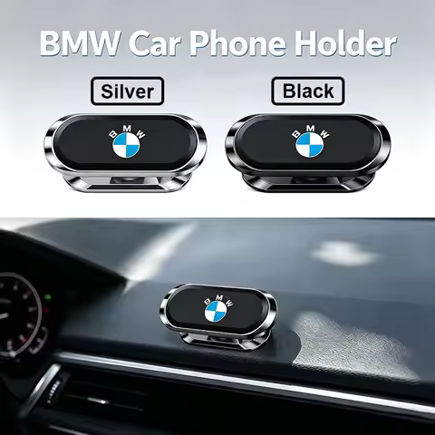 1PC Magnetic Car Emblem Phone Holder Mobile Phone Stand for BMW F10 F20 F30 F45 G18 G21 G38 E46 E39 