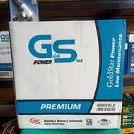 /Battery Gold Star Gs Premium Ns60L Car Battery/46B20L/Ns60/Ns60Ls Original and Trusted
