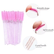 Colored Eyelashes Brushes Handle Lash Brush Eyebrow Wands Extension Mascara Eyelash Q7t6