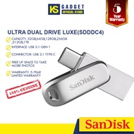 TMT SanDisk Ultra Dual Drive Luxe  64GB 128GB 256GB 512GB  OTG Type-C USB 3.1 Flash Drive SDDDC4