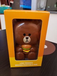 Line Friends麥當勞熊大風扇