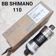 BB Shimano BB-UN300 Panjang 110 Bottom Bracket Model Kotak UN300 110mm