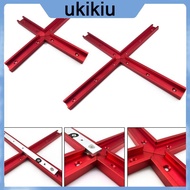 UKI 4Pcs T Slot Track Connectors Aluminum Alloy T-track Connectors Miter Track Jigs Fixture Slot DIY