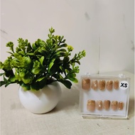Short Square Hand Nails Size XS