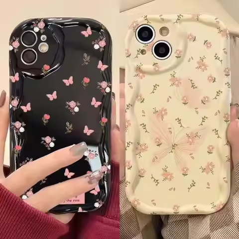 Soft Tulip Flower Case For Samsung Galaxy A14 M54 5G A13 4G A21S A22 A23 A04S A04 A04E A02 A02S A03 