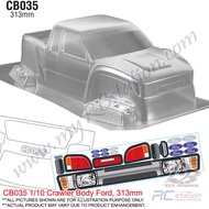 Team C Crawler Clear Body Shell CB035 1/10 Crawler Body Ford Cliff Hanger (Width 180mm, WheelBase 31