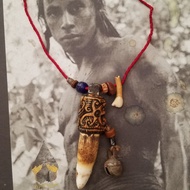 kalung dayak ukiran hm original