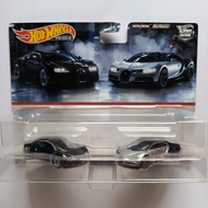 hot wheels hotwheels twin 2 two pack bugatti veyron 16 bugatti chiron