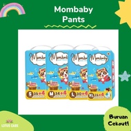 Mombaby PANTS Diaper PAMPERS S 36m34 L30 XL26 XXL24 Baby Diaper Stretcher