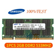 2GB PC2-4200S DDR2 533MHz 2Rx8 200Pin CL4 SODIMMแล็ปท็อปหน่วยความจำโน๊ตบุ๊คRAM WDA22