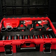 [3D Printing Lining Box] Suitable for Milwaukee 8450 Toolbox Can Store FID2+FIW2F12+Charger+Battery+