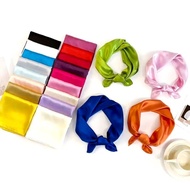 Silk scarf neck scarf 503.550cm square HC18