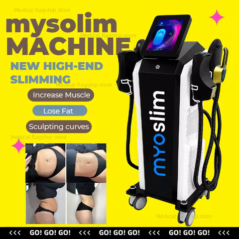 myoslim Neo Body Sculpting Machine Shaping 6500W 200hz Radio Frequency RF Muscle Stimulator Device