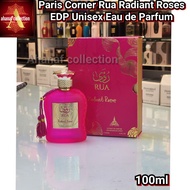 Paris Corner Rua Radiant Roses EDP Unisex Eau de Parfum Fragrances Scent Unisex 3.4 Fl Oz Perfumes
