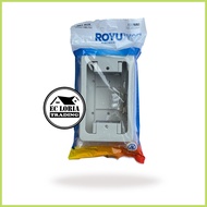 ⍡ ⚵ ◍ Royu Electrical Wall Mounted PVC Amco Box (Surface Type Utility Box)