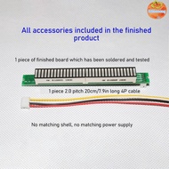 INTOO Music Level Indicator Module, Adjustable Brightness with 4 Pin Flex Cable Sound Level Display 