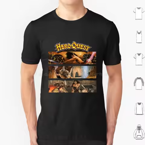 Heroquest 90's T Shirt Men Women Kids 6xl 4k The Stream Map The Best Seller The The Movie Most Relev