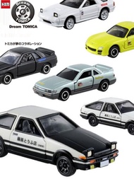 โมเดลรถโลหะผสม TOMY TOMICA TOMICA ของญี่ปุ่น Initial D ฟูจิวาระโทมิยะ AE86ของตั้งโชว์รถของเล่น