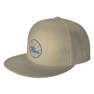 Philadelphia 76ers Logo Flat Hat Sun Hat Printed Cap Sun Hat Hat Board Hat Hip Hop Street Dance Hat 