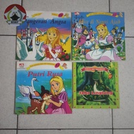 BUKU DONGENG ANAK-ANAK BERGAMBAR. (paket 4 buku, sesuai gambar)