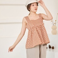 葉背心印度木郵票紅棕