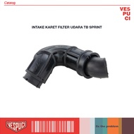 TB air filter rubber Intake for Sprint