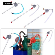 CHiWANji Hand Crank Fuel Transfer Pump Fluid Oil Change Tool Auto Drum Rotary Hand Pump Labor Saving