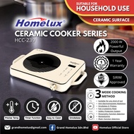 HOMELUX DIGITAL INFRARED COOKER CERAMIC SURFACE HCC SERIES HCC-239 DAPUR ELEKTRIK