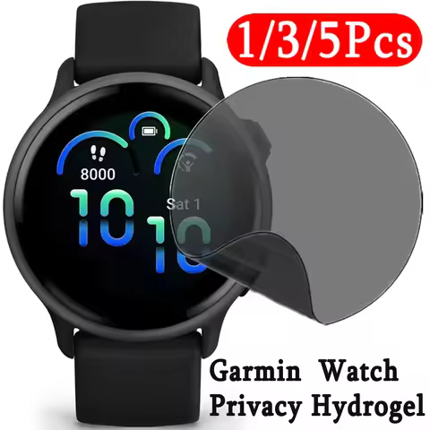 1-5Pcs Watch Privacy Hydrogel Film For Garmin Forerunner 165 Music 45 55 220 225 230 235 245 255 255