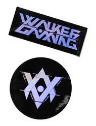 官方商品原裝Alan Walker WALKER GAMING HOLOGRAPHIC STICKER PACK