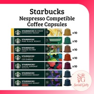 Starbucks Nespresso Compatible Coffee Capsules