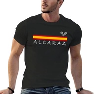 Carlos Alcaraz (1) Men's T-Shirt Plus Size Graphic Rapper Thick For Men