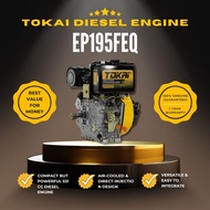 TOKAI DIESEL ENGINE EP195FEQ (KEY, ELECTRIC) 13HP-NEW