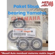 Package of 5 bearings, front and rear wheels, gear bearings YAMAHA Jupiter Z, Vega R, Vega ZR, old J