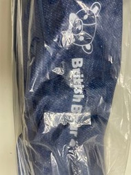 英國熊丹寧風折疊椅