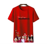 KATUN 28S COTTON T-SHIRT/ 17 August 45th Anniversary 80th Anniversary / LOLA EATING CRACKERS unisex 