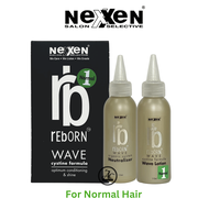 Nexxen Reborn Wave 110ml x2 cystine formula optimum conditioning & shine - (0) Resistant / (1) Norma