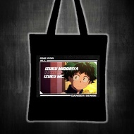 IZUKU MIDORIYA MHA Printed tote bag canvas